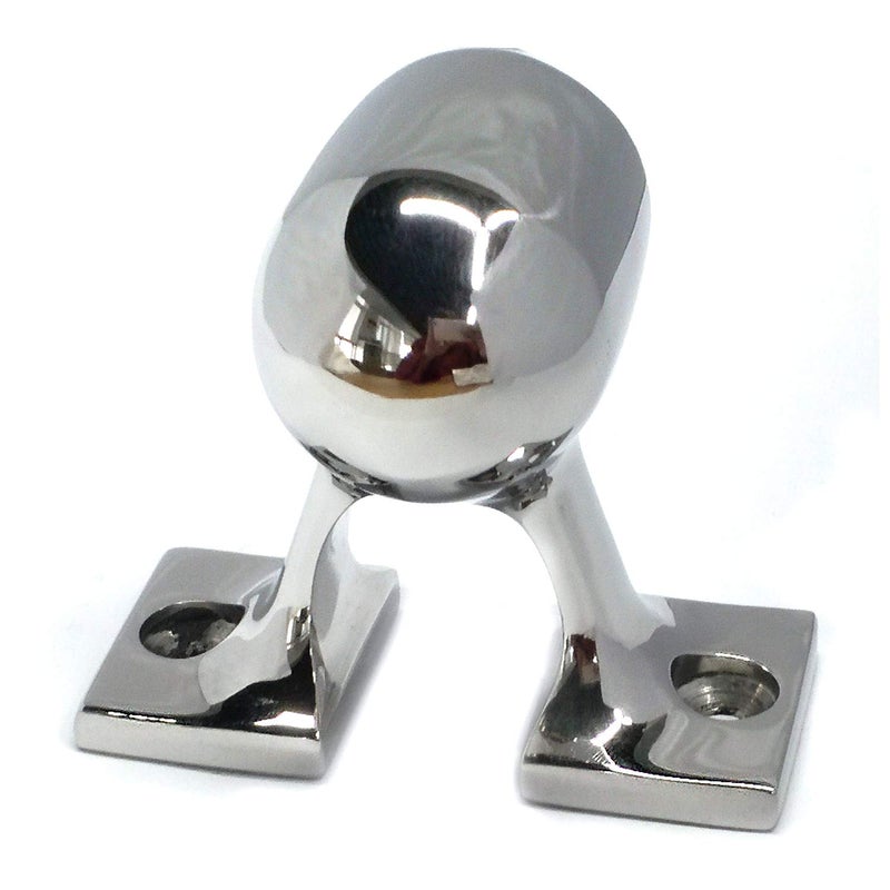 keehui 316 Stainless Steel Marine Grade Boat Hand Rail Fitting 1"" OD Tube 90 Degree End Stanchion - Image 4